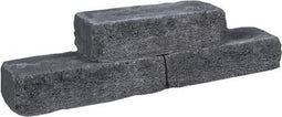 10 stuks! Cottage walling zwart 40x15x10 cm