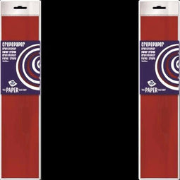 10 vel crêpe papier bordeaux 100515.