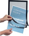 10 x Durable Duraframe infokader - A4 formaat - Zwart - Magnetische sluiting
