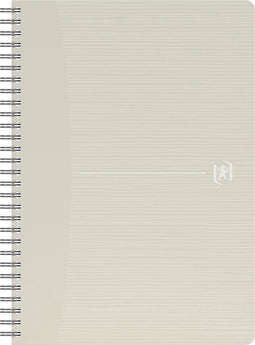 100% Recycled Notitieboek A5 Oxford My Rec'Up 5mm geruit 180 pagina's 90g kleurenmix - 1 stuk - gemaakt van koffiebekers