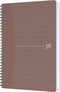 100% Recycled Notitieboek A5 Oxford My Rec'Up 5mm geruit 180 pagina's 90g kleurenmix - 1 stuk - gemaakt van koffiebekers