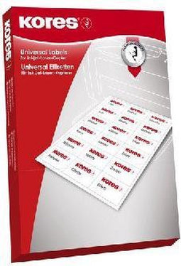 100 Vel Etiketten A4 Wit 38.1X21.2Mm