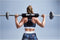 Gorilla Sports Bar Pad - Barbell Pad - 40 cm - Klittenband - Zwart