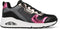 Skechers Uno Metallic Remix - Lage sneakers - Zwart - Maat 28