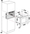 Whirlpool WMF250G - Volledig geïntegreerde magnetron - 25L inhoud - Grillfunctie - 1.000W vermogen