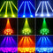 100W Moving Head LED DMX DJ-licht - 18-voudig prisma, 8 kleuren, Geluid geactiveerde modi