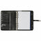 1011-03 A5 Organizer 1 week per 2 paginas 2023-2024-2025 aligator zwart Kalpa