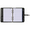 1011-03 A5 Organizer 1 week per 2 paginas 2023-2024-2025 aligator zwart Kalpa