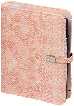 1011-68-P A5 Binder Croco Roze
