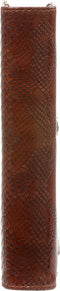 1011-74 A5 Organizer 1 week per 2 paginas 2022-2023-2024 croco bruin Kalpa