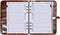 1011-74 A5 Organizer 1 week per 2 paginas 2022-2023-2024 croco bruin Kalpa