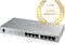 ZyXEL GS1008HP - Gigabit Switch - 8 PoE-poorten 60W - Zilver
