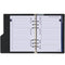 1016-01-P A5 6 Ring Planner Grain Black