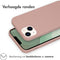 iMoshion Hoesje Geschikt voor iPhone 14 Plus Hoesje Siliconen - iMoshion Color Backcover - lichtroze