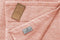 LINNICK Pure Gastendoek - 100% Katoen - Light Pink - 30x50cm - Per 6 Stuks