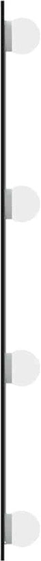 vidaXL - Wandspiegel - met - LED's - rechthoekig - 40x60 - cm - glas