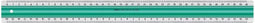 Liniaal linex super s40 40cm transparant | 10 stuks
