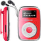 Denver MP3 Speler Incl. Oordopjes - uitbreidbaar tot 32GB - Shuffle modus - Kinderen & Volwassenen - Bevestigingsclip - AUX - MicroSD - MPS316 - Rood