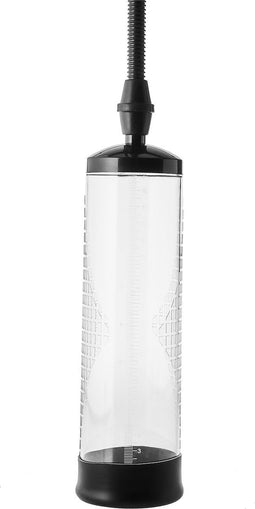 Dream Toys - Ramrod penispomp en masturbator met knijpbalg - Zwart