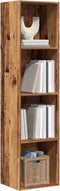 vidaXL - Boekenkast/tv-meubel - 36x30x143cm - bewerkt - hout - oud - houtkleurig