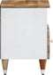 vidaXL - Nachtkastjes - 2 - st - 40x33x46 - cm - massief - mangohout