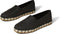 TOMS Esparto - Dames Espadrilles - Zwart - Maat 39