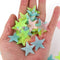 104x Glow in de dark sterren 100st in 1 zakje