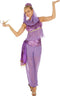 Dressforfun - Vrouwenkostuum - Betoverende Oosterse dame XL - Chiffon en satijn (4260517462203)