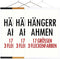 Houten Posterhanger met Magneet Bevestiging 21 cm Teak