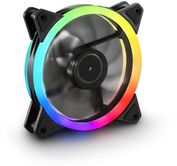 Sharkoon Shark Blades - PWM RGB Fan - 120mm - Zwart