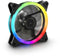 Sharkoon Shark Blades - PWM RGB Fan - 120mm - Zwart