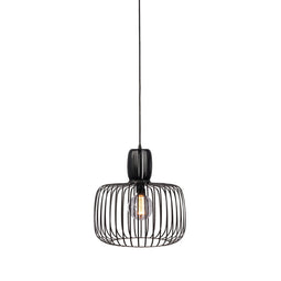 Roxxz Design Modern Pendant Lamp - Steel Black - Lamp Pulse