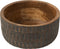 J-Line kom Mango - hout - bruin /zwart - medium