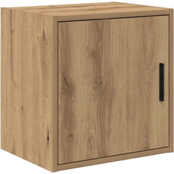vidaXL - Garage - wandkast - bewerkt - hout - ambachtelijk - eiken