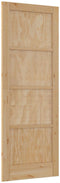 vidaXL - Interne - Deur - 'ORKDAL'78x211x4 - cm - Massief - Den - Hout