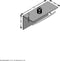 FMD Wandkapstok 72x29,3x34,5 cm wit