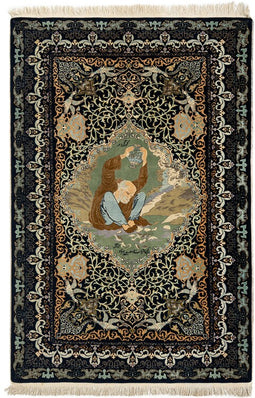 Vidal 211x135 Ghom Carpet