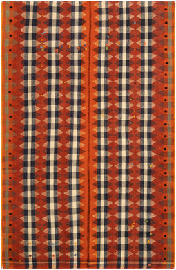 Vidal 123x123 Jajim old Carpet