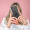 iMoshion Hoesje Geschikt voor Samsung Galaxy A22 (5G) Hoesje Siliconen - iMoshion Design hoesje - Transparant / Zwart / Live Laugh Love