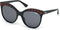 Victoria's Secret PK0009 5701A - Zonnebril - Zwartkleurig/Grijs - 57 mm