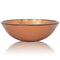 vidaXL - Wasbak - gehard - glas - 42 - cm - bruin