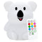 Sleepy Friends Koala Nachtlampje - LED - Dimbaar - 8 Kleuren - USB Oplaadbaar - Incl. Afstandsbediening
