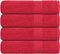 vidaXL - Douchehanddoeken - 4 - st - 70x140 - cm - 360 - g/m² - 100% - katoen - rood
