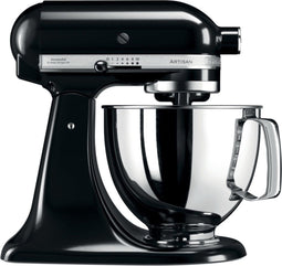 KitchenAid Artisan 5KSM175PSEOB - Keukenrobot 4,8L - 300W met 7 accessoires - Onyx zwart