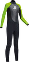 JS Watersports Tarifa 3/2 shorty wetsuit zwart/oranje junior
