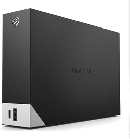 Seagate One Touch Desktop - Externe Harde Schijf - 8 TB - USB-C en USB 3.0 - Zwart