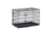 Beeztees Hondenbench L - Bench - 2 deuren - Inklapbaar - Zwart - 91x61x66 cm