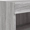 vidaXL - Tv-meubel - met - LED-verlichting - 60x30x30 - cm - grijs - sonoma - eiken
