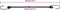 vidaXL - Spanelastieken - met - reflecterende - strips - en - haken - 10 - stuks - 38 - cm