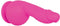 Vibrator met 2 motors en zuignap Evolved -